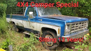 Will it run 1978 Chevy Camper Special 4x4 left to rot [upl. by Cassie850]