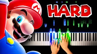 Staff Roll from Super Mario Galaxy  Piano Tutorial [upl. by Akemat836]