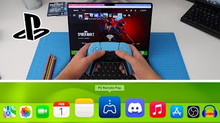 How to PLAY PS5 GAMES ON MAC EASY METHOD PS Remote Play [upl. by Nnaillij]