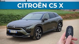 Citroën C5 X  Walkaround  POV Test Drive  PHEV 225 HP [upl. by Eras617]