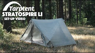 Tarptent StratoSpire Li Setup [upl. by Eiznil]