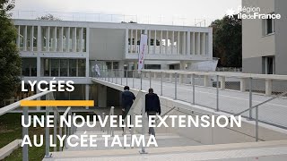 Une nouvelle extension pour le lycée Talma de Brunoy [upl. by Kriss]