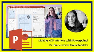 Publishing KDP Book Interiors with Powerpoint plus merging in Tangent Templates [upl. by Naenej]