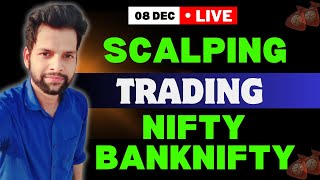 08 DECEMBER LIVE TRADING  Sensex Hero Zero Setup💰  LIVE INTRADAY TRADING  NIFTY BANKNIFTY OPTIONS [upl. by Ninetta]