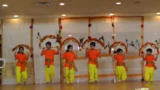 Vel Vel Vel Muruka Kavadi Dance  Sri guruvayoorppan temple Onam 2015 Marlboro [upl. by Meekar]