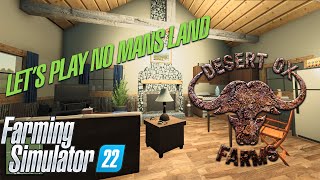 Live ReplayFarming Simulator 22 No Mans Land Personal Gameplay [upl. by Nesilla]