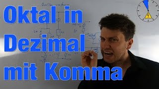 Oktal in Dezimal mit Komma  Zahlensystem  Elektrotechnik in 5 Minuten [upl. by Idnod]