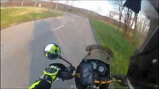 Kawasaki KLE 500 acceleration [upl. by Nileak]