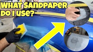 How to Sand your Car for Paint [upl. by Wilterdink]