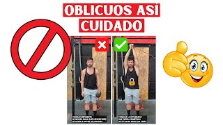 OBLICUOS  ❌ LO ESTÁS HACIENDO MAL ❌ [upl. by Brittany]