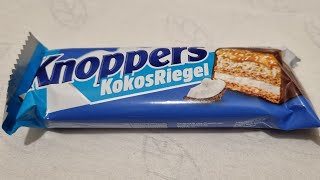 Knoppers Kokos Riegel Unboxing 2024 [upl. by Niwre]