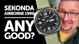 Sekonda Airborne 1990 Pilot Analogue Watch Review Fly or Fail [upl. by Dranyar]