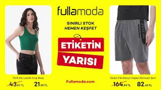 Fullamoda’da Etiketin Yarısı İndirimi Başladı [upl. by Sakmar]