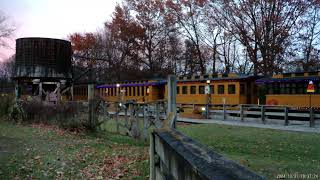 103124 happy halloween huckleberry railroad with diesel locomotive not steam this time michigan [upl. by Xuerd]