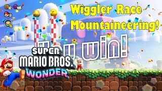 Wiggler Race Mountaineering Super Mario Bros Wonder [upl. by Remy]