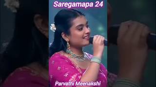 Sa re ga ma pa 24 parvathimeenakshishortvideo saregamapa2024 viralsamimkhan [upl. by Aihsined]