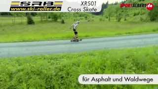 Skiroller Cross SRB XRS01 Skate wwwsportalbertde [upl. by Lathe]