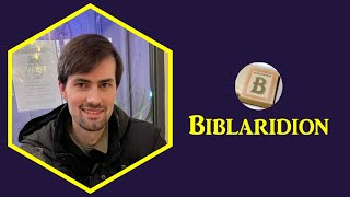 Interview with Biblaridion  Conlangery Podcast [upl. by Erialc]