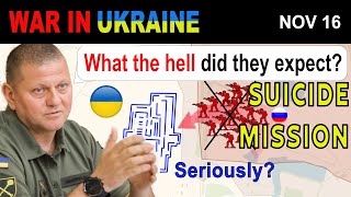 16 Nov BREAKING POINT Russians Sent DRUGGED SOLDIERS TO STORM POWERFUL DEFENSE  War in Ukraine [upl. by Trill126]