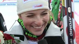 Maria Riesch verpasst das Siegerpodest [upl. by Aube]