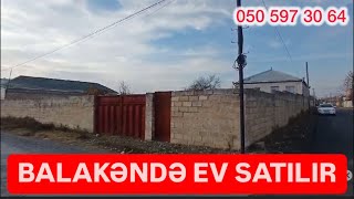 1187 Balakəndə həyət evi satılır 4 otaqlı Qiyməti 75 000 azn [upl. by Fransen]