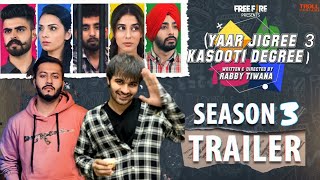 Yaar Jigri Kasooti degree Season 3 Official Trailer  Episode 1  Release Date  future boi [upl. by Andonis725]