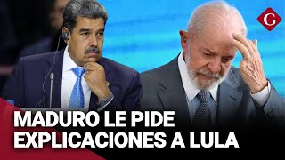 MADURO llama a LULA a pronunciarse sobre veto de Brasil a Venezuela en los BRICS  Gestión [upl. by Aihc]