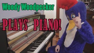 Woody Woodpecker Theme Song on Piano [upl. by Elfie]