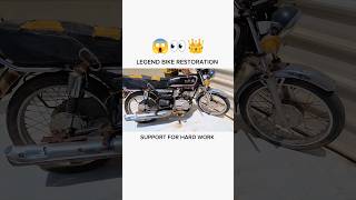 RESTORATION OF LEGEND BIKE  RX100 ☠️🥵👑 shorts restoration yamaha [upl. by Anilra775]