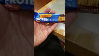 Powerbar protein plus chocolate peanut butter flavor [upl. by Oigolue]