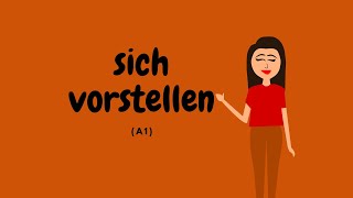 Learning German I sich vorstellen A1 [upl. by Libby]