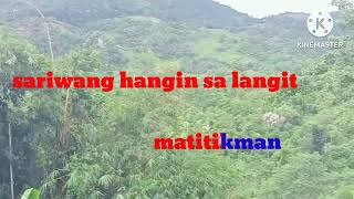 video karaoke  masdan mo ang kapaligiran [upl. by Brandais340]