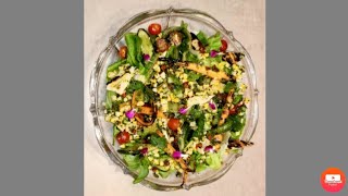 Salade de chimichurri 🥗légumes grillés et fromage halloumi🥗 سلطة خضار مشوية🥗 [upl. by Toogood581]