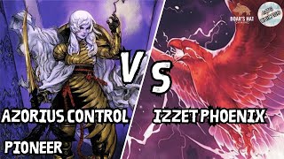 Azorius Control VS Izzet Phoenix MTG Pioneer [upl. by Annairt]