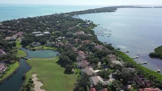 An Aerial Tour of Life in Aquarina in Melbourne Beach Florida Shot with a DJI Mavic Pro January 2020 [upl. by Churchill]