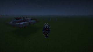 Full Build Of a Prototype Fast Flying Contraption  with Valkyrien Skies Distant Horizons [upl. by Assiroc]