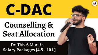 CDAC Seat Allocation and Counselling Process Explained in Hindi  Three Rounds  Selection Process [upl. by Perseus]