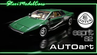 Lotus Esprit S2 1979  Autoart  118 118 modelcar [upl. by Harp]