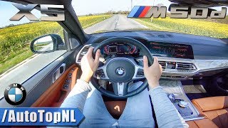 2019 BMW X5 M50d xDrive G05  30 Quad Turbo 400HP  POV Test Drive by AutoTopNL [upl. by Adnoluy]