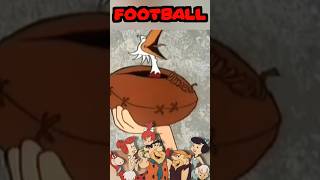 A Flying Flying Football Part 1 theflintstones cartoons hannabarbera [upl. by Brozak]