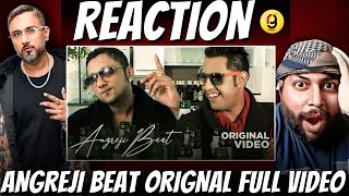 Angreji Beat Original Full Video Yo Yo Honey Singh  Gippy Grewal  REACTION BY RG reactionvideo [upl. by Leanatan452]