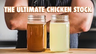 The Ultimate Guide To Making Amazing Chicken Stock [upl. by Hutner]