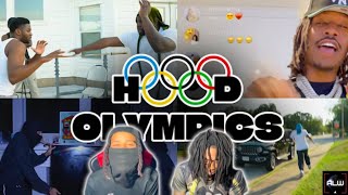 THIS COULDNT BE MORE ACCURATE🤣😭✅ HOOD OLYMPICS 2024 REACTION [upl. by Irolam400]