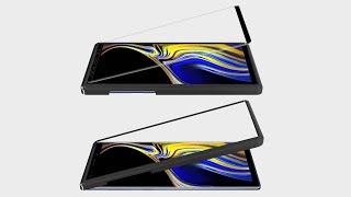 New TAURI Galaxy Note 9 Screen Protector Installation Video [upl. by Garibull]