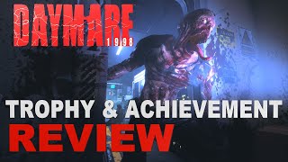 Daymare 1998 Trophy amp Achievement Review  PS4 Gameplay  Platinum difficulty amp Time to platinum [upl. by Mikey181]