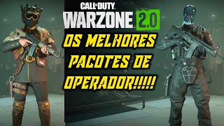 OS MELHORES Pacotes de Operador do WARZONE 20 [upl. by Gaddi91]