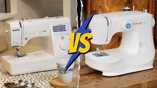 Singer VS Brother Sewing Machines  Which one is the Best [upl. by Dorelia]