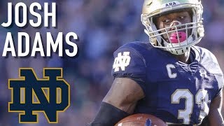 Josh Adams  Official Notre Dame Highlights ᴴᴰ [upl. by Azalea]