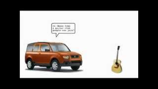 CATCOM Promos quotGuitar Clubquot Parody of Honda Element Ad [upl. by Macnamara]