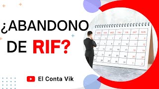 📆⚖️Duración y Abandono del RIF en 2024 Todo lo que necesitas saber para calcular los años en RIF [upl. by Ellehcim]